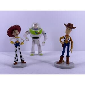 Pixar Toy Story PVC Figurines Buzz Lightyear Woody Jessie